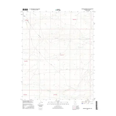 2017 Map of Burnham Trading Post, 2017 Print