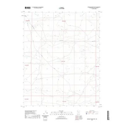 2020 Map of Burnham Trading Post, 2020 Print