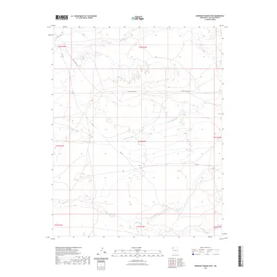 2023 Map of Burnham Trading Post, 2023 Print