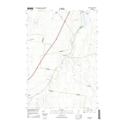 2014 Map of Burnham, 2014 Print
