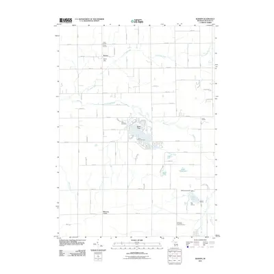 2011 Map of Burnips, 2011 Print