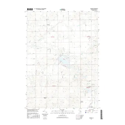 2017 Map of Burnips, 2017 Print