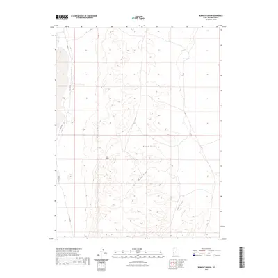 2023 Map of Burnout Canyon, 2023 Print
