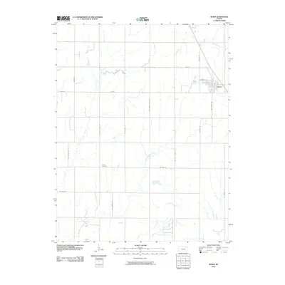 2010 Map of Burns, 2010 Print
