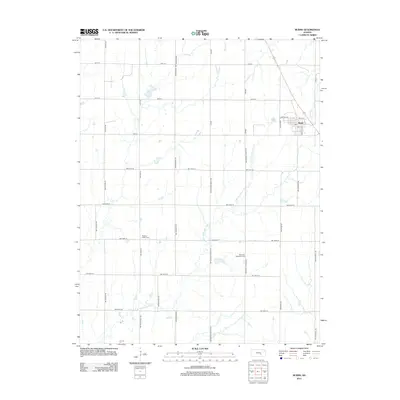 2012 Map of Burns, 2012 Print