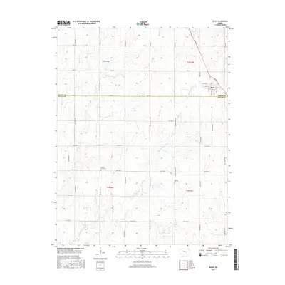 2015 Map of Burns, 2015 Print