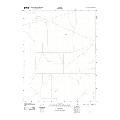 2010 Map of Burns Knoll, 2010 Print