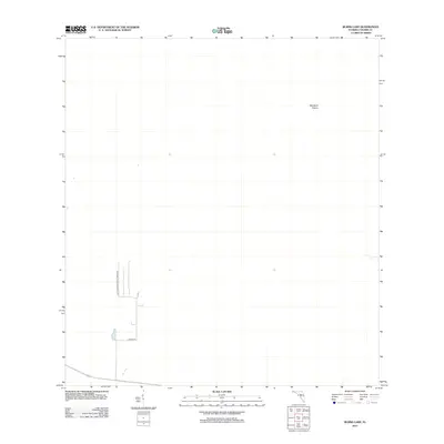 2012 Map of Burns Lake, 2012 Print