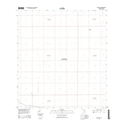 2015 Map of Burns Lake, 2015 Print