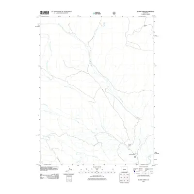 2011 Map of Burns North, 2011 Print