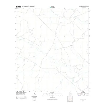 2013 Map of Burns Ranch, 2013 Print