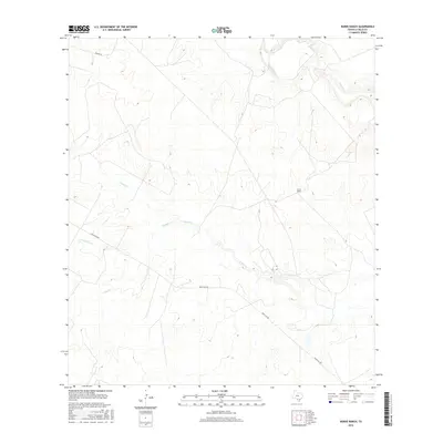 2016 Map of Burns Ranch, 2016 Print