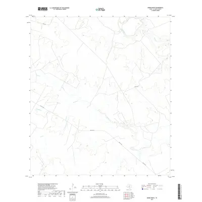 2019 Map of Burns Ranch, 2019 Print