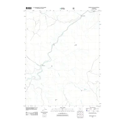 2011 Map of Burns South, 2011 Print