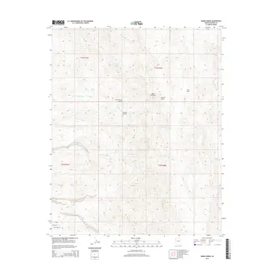 2014 Map of Burns Spring, 2014 Print