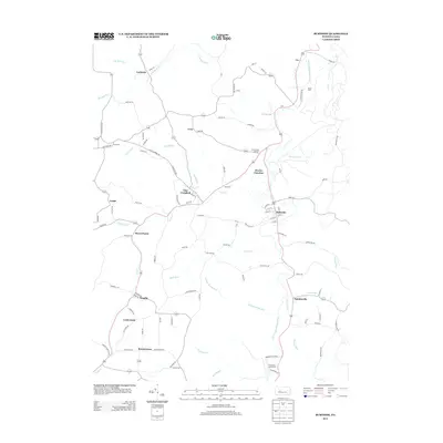 2013 Map of Burnside, 2013 Print
