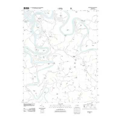 2010 Map of Burnside, 2010 Print