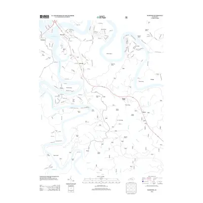 2013 Map of Burnside, 2013 Print