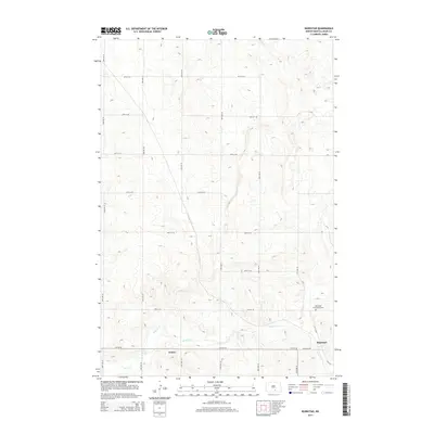 2014 Map of Burnstad, 2014 Print
