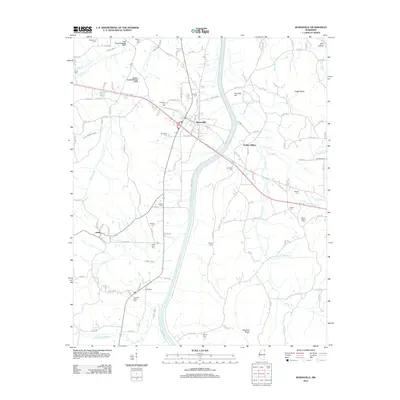 2012 Map of Burnsville, 2012 Print
