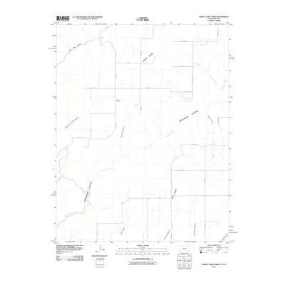 2011 Map of Burnt Cabin Creek, 2011 Print