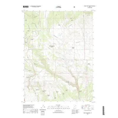 2020 Map of Burnt Cabin Gorge, 2020 Print