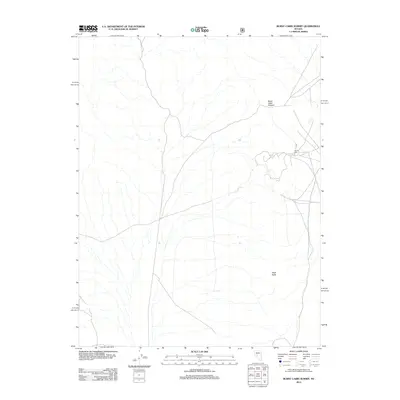 2012 Map of Burnt Cabin Summit, 2012 Print