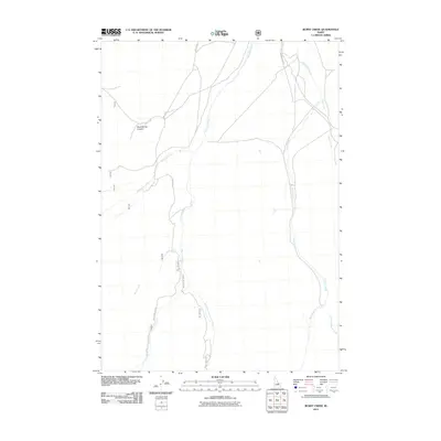 2011 Map of Burnt Creek, 2011 Print