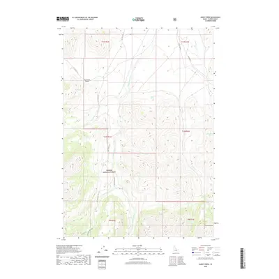 2020 Map of Burnt Creek, 2020 Print