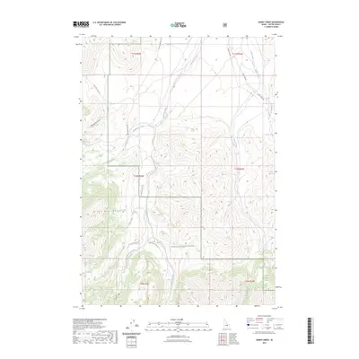 2023 Map of Burnt Creek, 2023 Print
