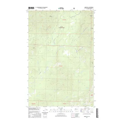 2017 Map of Burnt Hill, 2017 Print