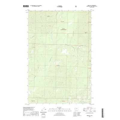 2020 Map of Burnt Hill, 2020 Print