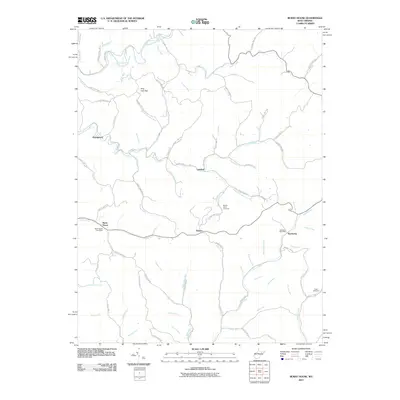 2011 Map of Burnt House, 2011 Print