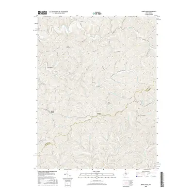 2016 Map of Burnt House, 2016 Print