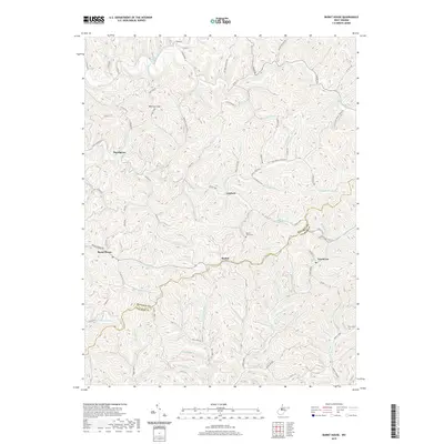 2019 Map of Burnt House, 2019 Print