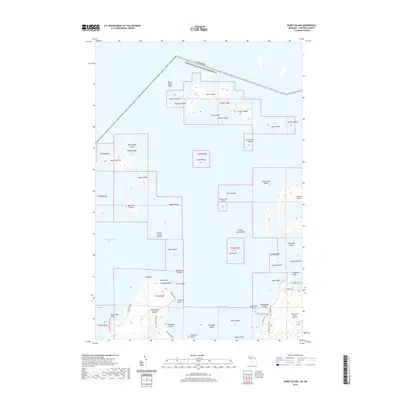 2019 Map of Burnt Island, 2019 Print