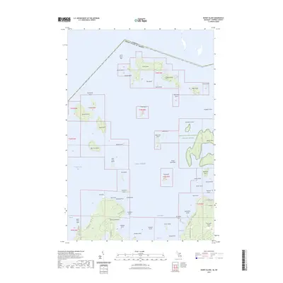 2023 Map of Burnt Island, 2023 Print
