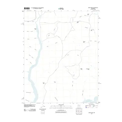 2010 Map of Burnt Mesa, 2010 Print