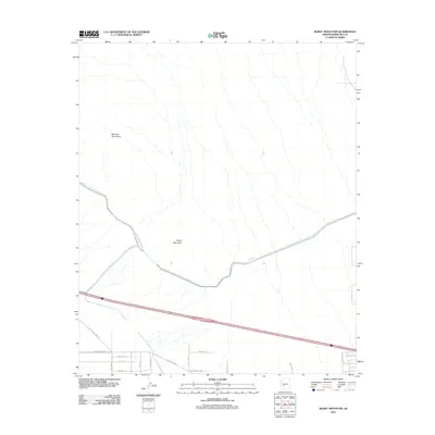 2011 Map of Burnt Mountain, 2011 Print