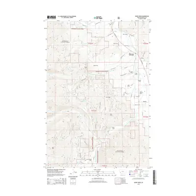 2014 Map of Burnt Ridge, 2014 Print