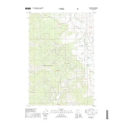 2020 Map of Burnt Ridge, 2020 Print