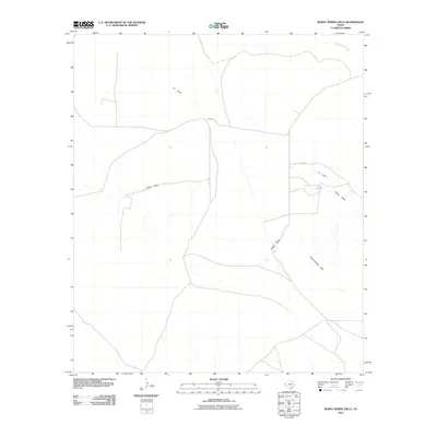 2010 Map of Burnt Spring Hills, 2010 Print