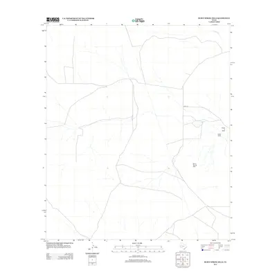 2012 Map of Burnt Spring Hills, 2012 Print