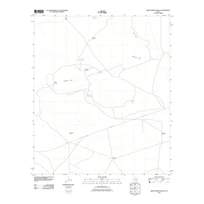 2010 Map of Burnt Spring Hills SE, 2010 Print