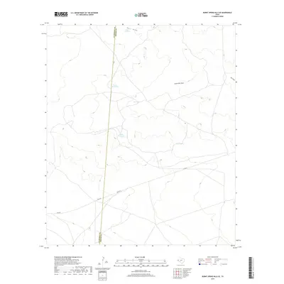 2019 Map of Burnt Spring Hills SE, 2019 Print