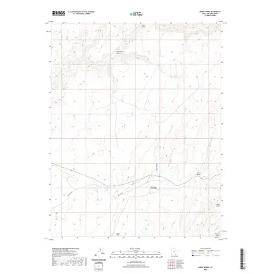 2020 Map of Burnt Spring, 2020 Print
