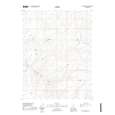 2020 Map of Burnt Timber Canyon, 2020 Print