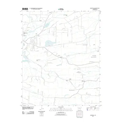 2011 Map of Burnville, 2011 Print