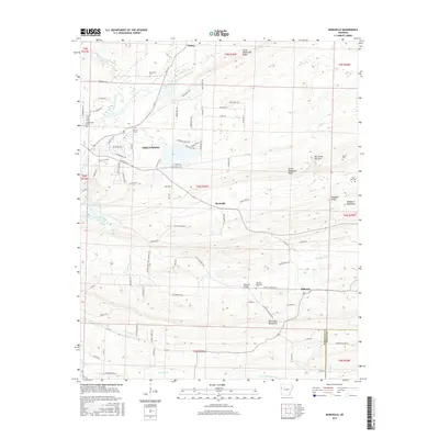 2017 Map of Burnville, 2017 Print