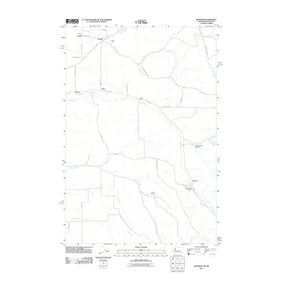 2011 Map of Buroker, 2011 Print